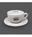 CAPUCCINO CUP HASHTAG WHITE SET OF 6 PCS