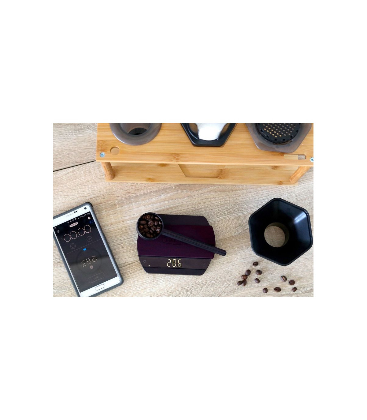 Felicita Arc coffee scale with Bluetooth digital scale espresso